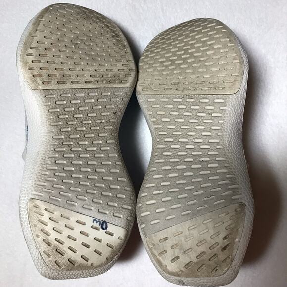 Allbirds tree dasher white purple blue sneakers w6 running slip on washable - Picture 7 of 11